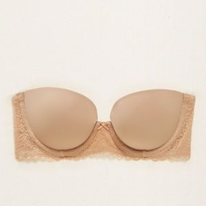 Aerie Real Happy Strapless Push Up Bra